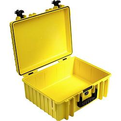 Foto van B & w international outdoor-koffer outdoor.cases typ 6000 32.6 l (b x h x d) 510 x 420 x 215 mm geel 6000/y