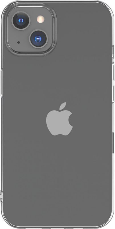 Foto van Bluebuilt soft case apple iphone 14 plus back cover transparant