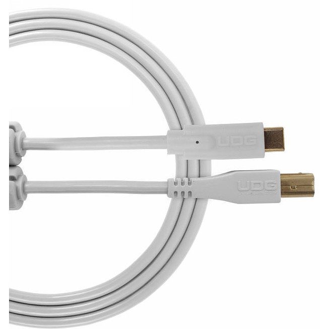 Foto van Udg u96001wh usb 2.0 usb-c - usb-b 1.5 meter wit