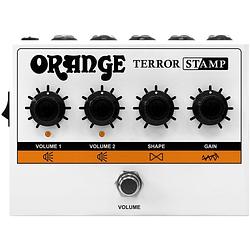 Foto van Orange terror stamp 20w hybride gitaarversterker in pedaalformaat