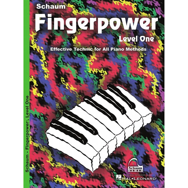 Foto van Hal leonard fingerpower level 1 pianoboek