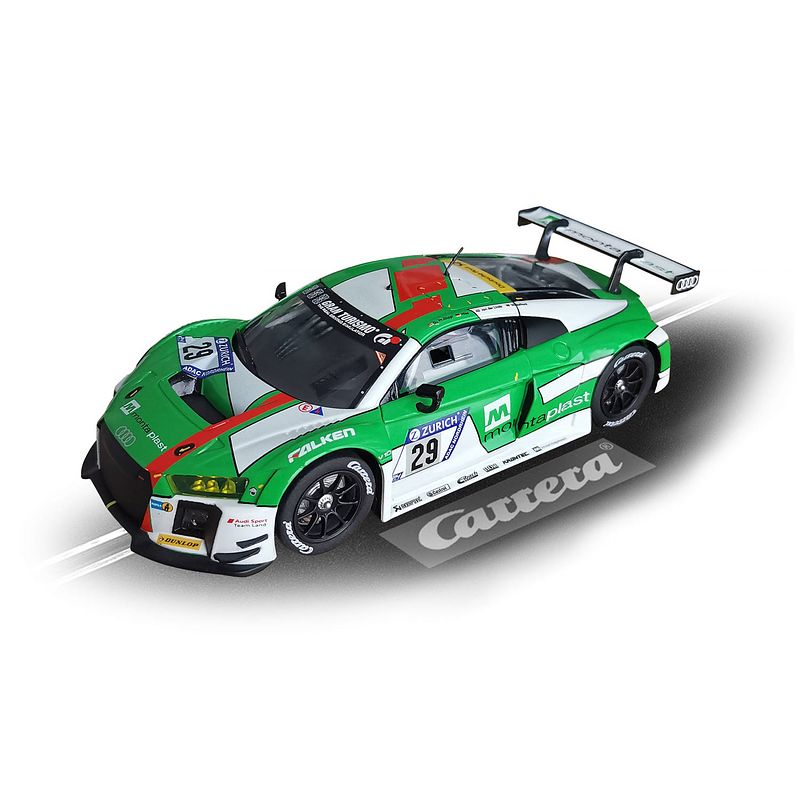 Foto van Carrera racebaanauto evolution 132 audi r8 lms 1:32 groen