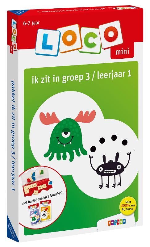 Foto van Loco mini pakket ik zit in groep 3 / leerjaar 1 - paperback (9789048748754)