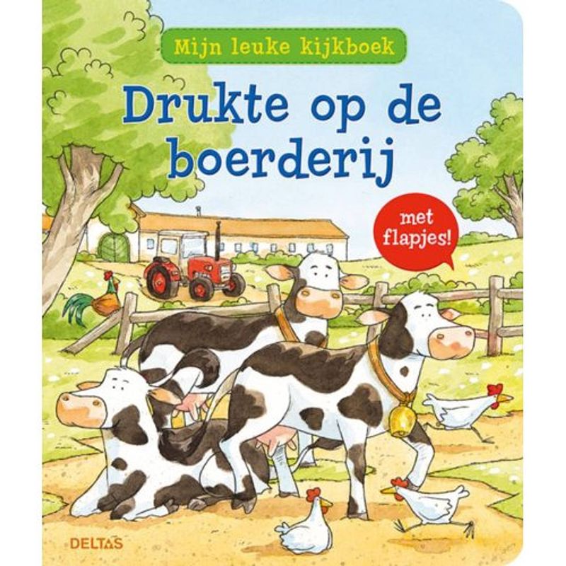 Foto van Drukte op de boerderij - mijn kijkboek