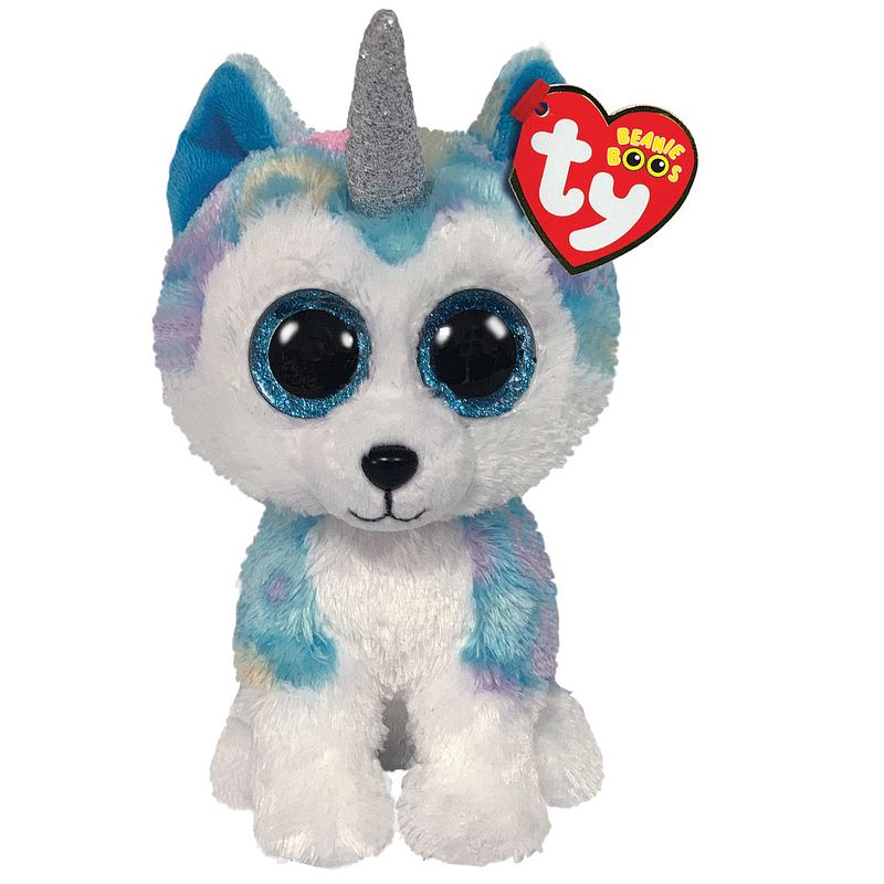 Foto van Ty beanie boo's helena husky 15cm