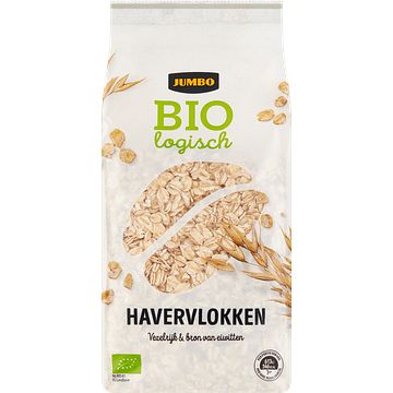 Foto van Jumbo biologisch havervlokken 500g