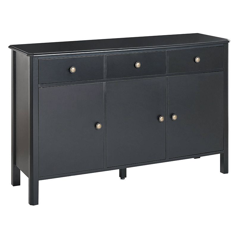 Foto van Beliani olate - sideboard-zwart-mdf