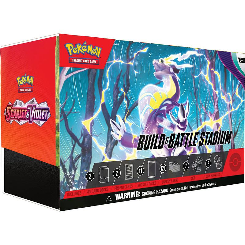 Foto van Pokémon tcg scarlet & violet build & battle stadium