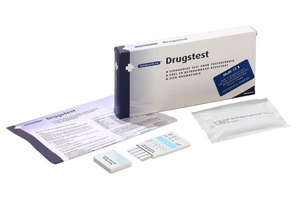 Foto van Testjezelf.nu drugstest multi b12 2st