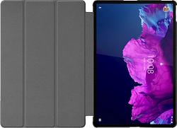 Foto van Just in case tri-fold lenovo tab p11 pro book case blauw