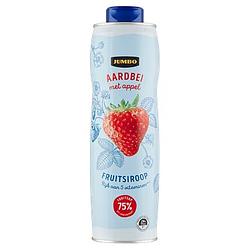 Foto van Jumbo fruitsiroop aardbei met appel 750ml