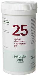 Foto van Pfluger celzout 25 aurum chloratum natronatum d6 tabletten