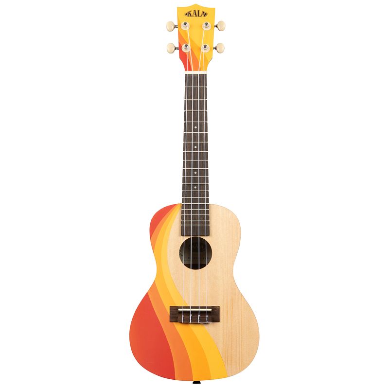 Foto van Kala ka-surf-swell surf series swell concert ukelele met gigbag