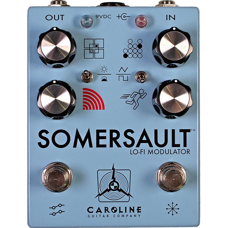 Foto van Caroline guitar company somersault lo-fi modulator effectpedaal