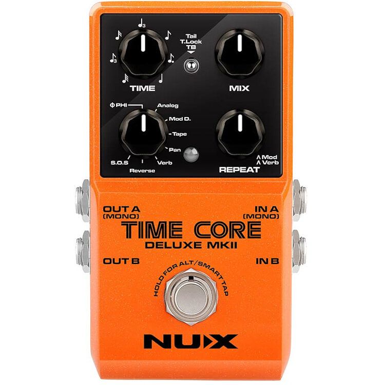 Foto van Nux time core deluxe mk2 delay effectpedaal