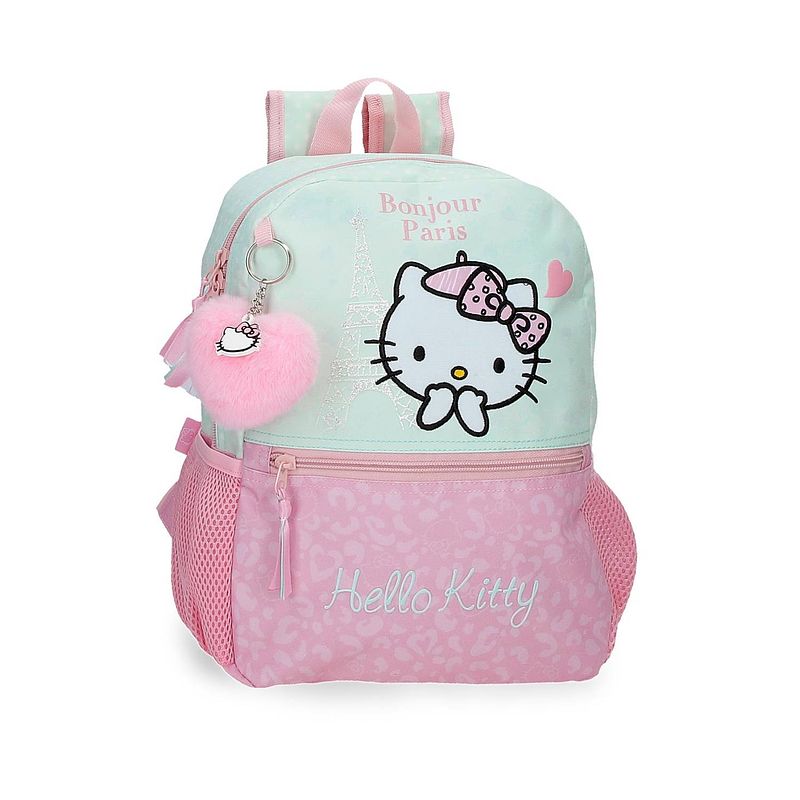 Foto van Hello kitty kleuter rugzak roze paris