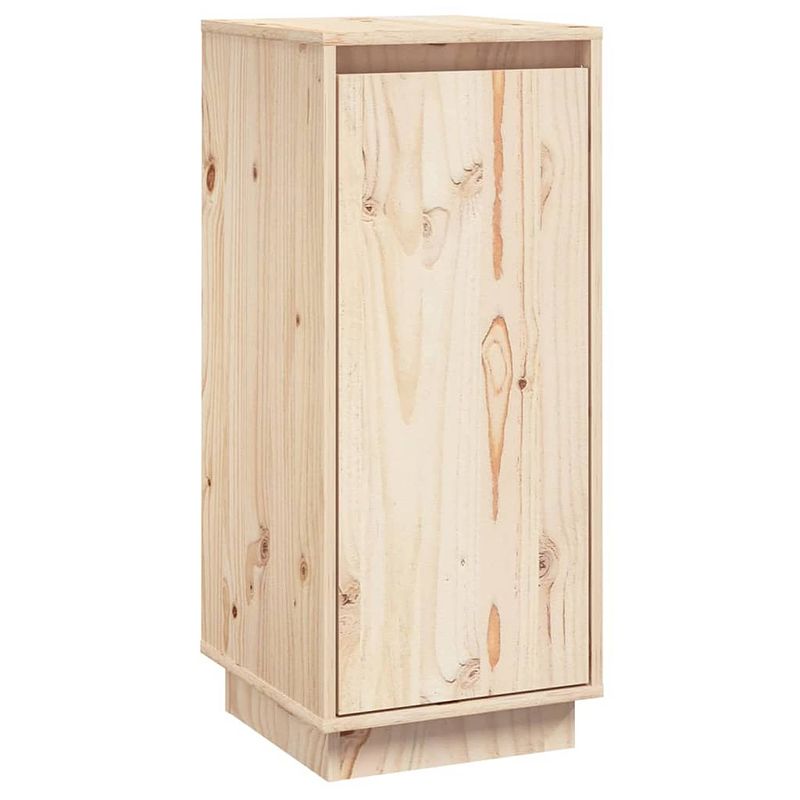 Foto van Vidaxl dressoir 31,5x34x75 cm massief grenenhout