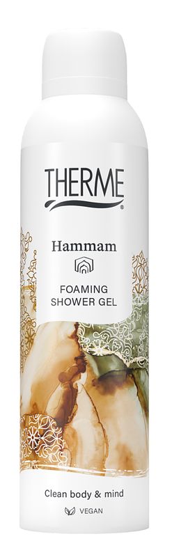 Foto van Therme hammam foaming shower gel