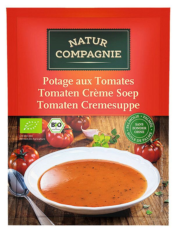 Foto van Natur compagnie tomaten crèmesoep