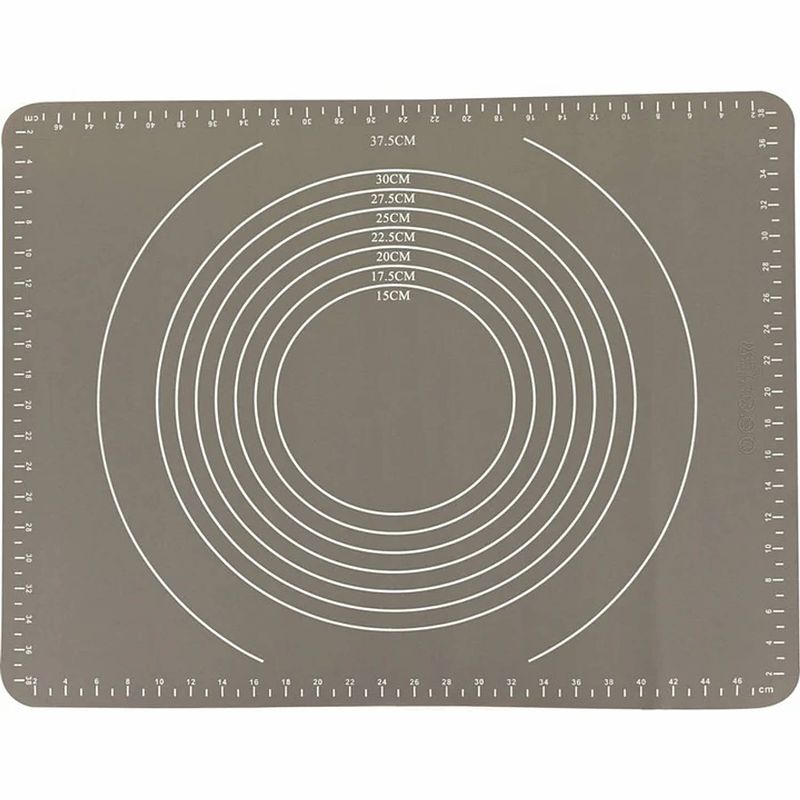 Foto van Florina anide siliconen bakmat / deeg mat met maattabellen 49.7 x 39.7 cm