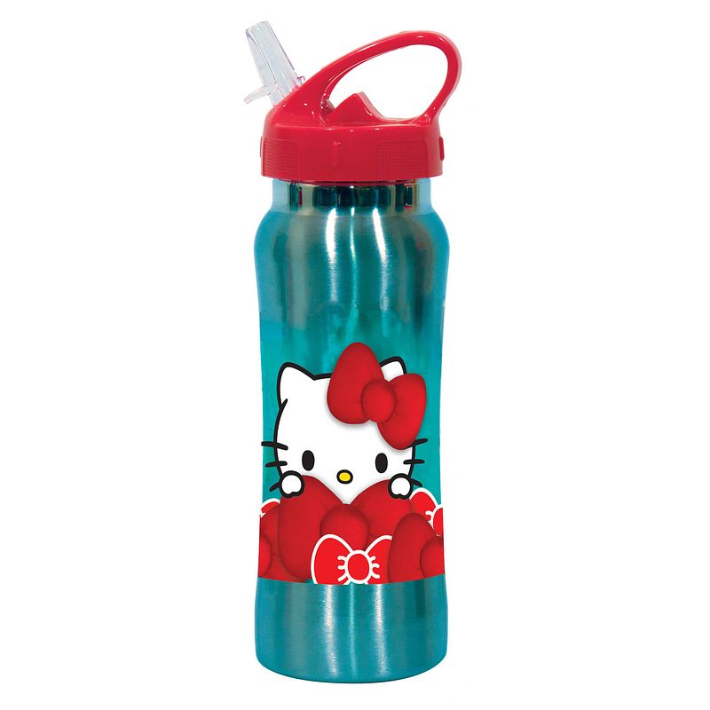 Foto van Giovas drinkbeker hello kitty roestvrij staal 580 ml