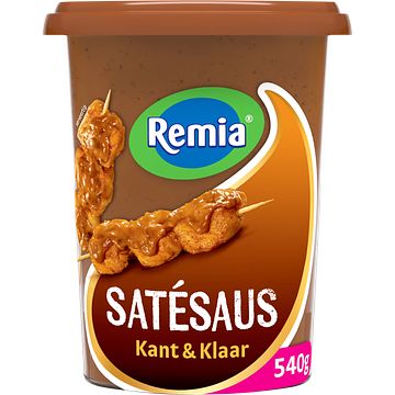 Foto van Remia satesaus kant en klaar 540g bij jumbo