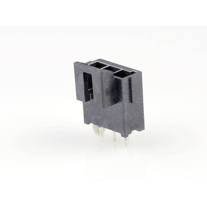 Foto van Molex 1722861103 female header, inbouw (standaard) totaal aantal polen: 3 rastermaat: 3.50 mm 125 stuk(s) tray