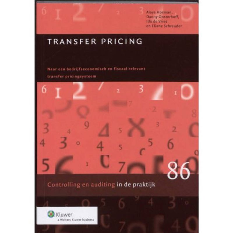 Foto van Transfer pricing - controlling & auditing in de