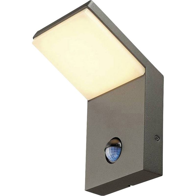 Foto van Slv slv 232915 led-buitenlamp (wand) 9 w antraciet