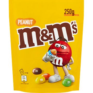 Foto van M&m'ss pinda chocolade 250g bij jumbo