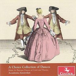 Foto van Music for baroque dances at court and theatre - cd (0044747316727)