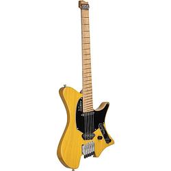 Foto van Strandberg sälen classic nx 6 butterscotch blonde multiscale elektrische gitaar met gigbag