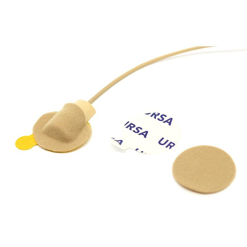 Foto van Ursa straps ursa soft circles 15x + stickies 30x plakkers voor dasspeldmicrofoons (beige)