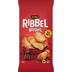 Foto van Jumbo ribbel naturel chips 335g