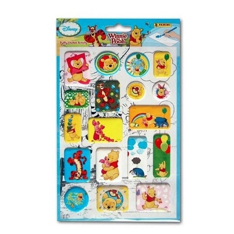 Foto van Disney kleurplaat en stickers winnie the pooh