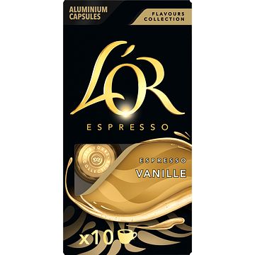 Foto van L'sor espresso vanille smaak 10 capsules 52g bij jumbo