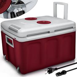 Foto van Tillvex - koelbox, coolbox, 40 liter, rood, minikoelkast