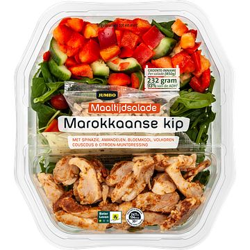 Foto van Jumbo maaltijdsalade marokkaanse kip 450g