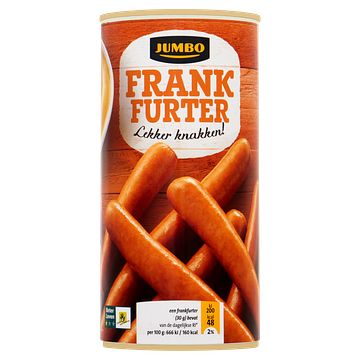 Foto van Jumbo frankfurter worst 560g