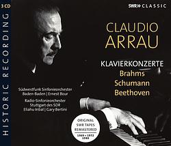 Foto van Claudio arrau plays piano concertos - cd (0747313908486)