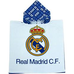 Foto van Carbotex badponcho real madrid junior polyester blauw one-size