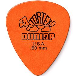 Foto van Dunlop tortex standard 0.60mm plectrum oranje