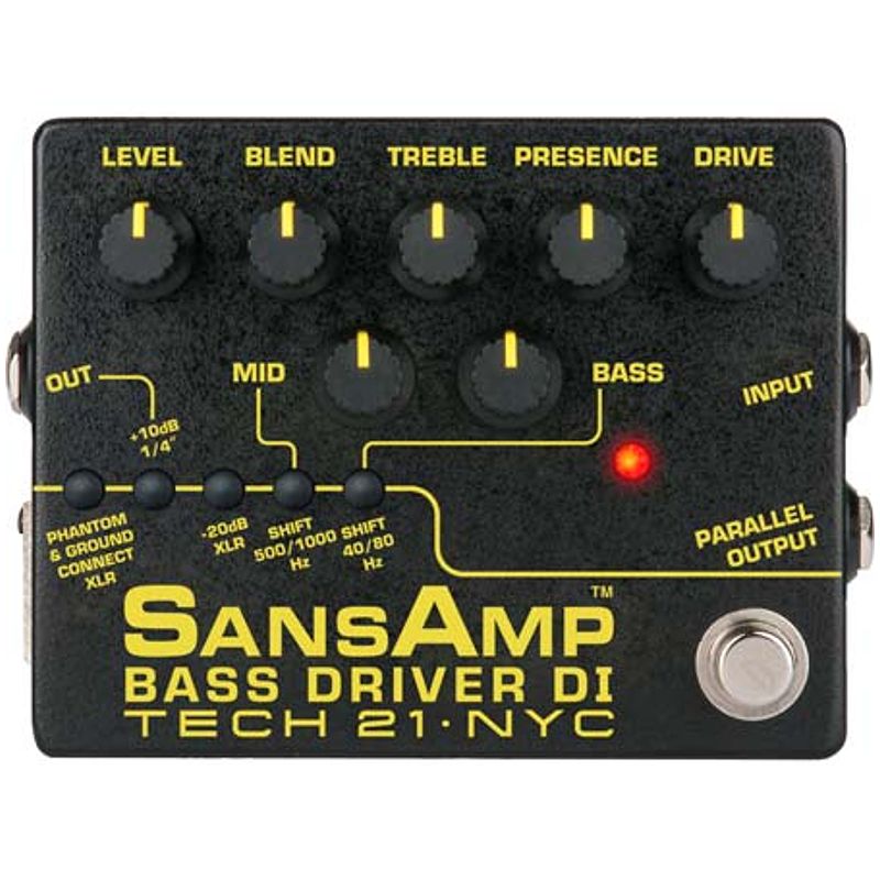 Foto van Tech 21 sansamp bass driver di v2