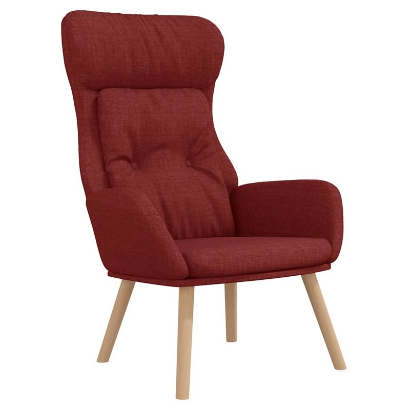 Foto van The living store fauteuil relaxed - fauteuils - 70 x 77 x 94 cm - dik gevoerd