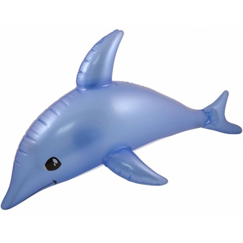 Foto van Opblaasbare dolfijn 53 cm - opblaasfiguren