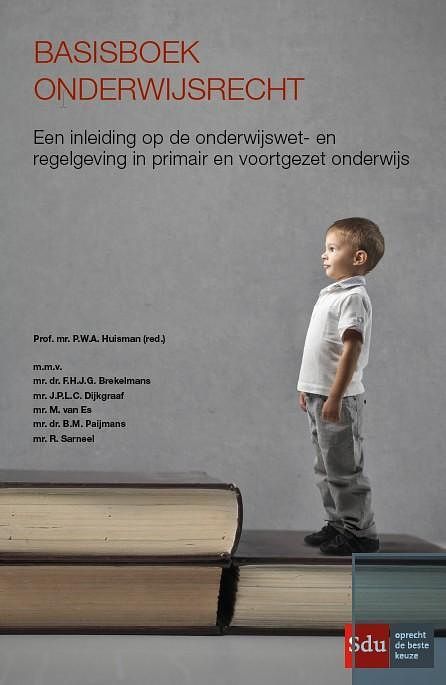 Foto van Basisboek onderwijsrecht - frans brekelmans, pieter huisman - paperback (9789012394802)