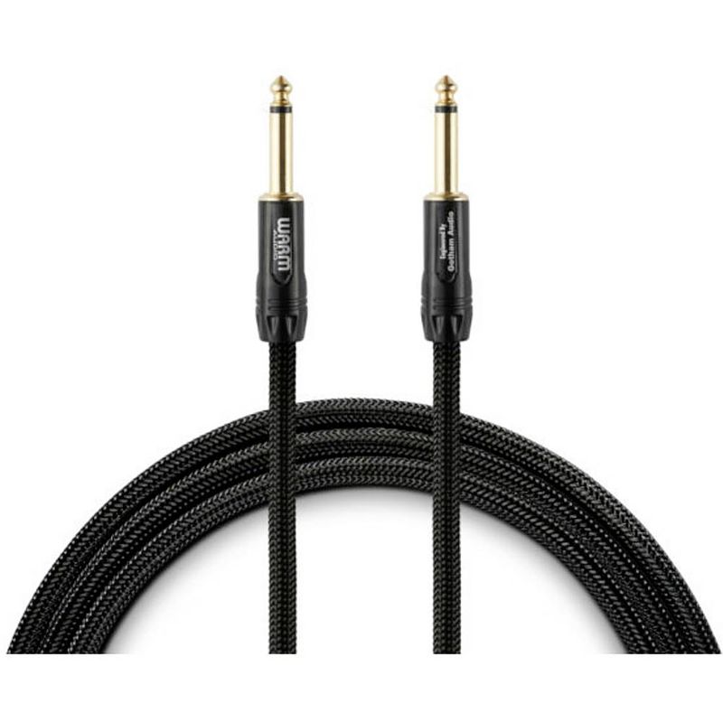 Foto van Warm audio premier series instrumenten aansluitkabel [1x jackplug male 6,3 mm - 1x jackplug male 6,3 mm] 0.90 m zwart