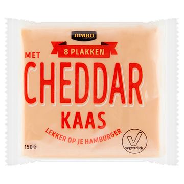 Foto van Jumbo cheddar 8 plakken 150g