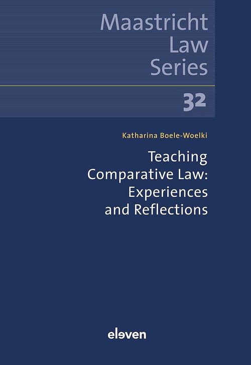 Foto van Teaching comparative law: experiences and reflections - k. boele-woelki - ebook