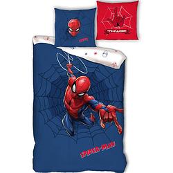 Foto van Spiderman dekbedovertrek web - eenpersoons - 140 x 200 cm - katoen